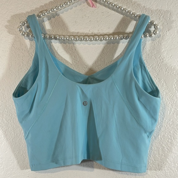 LULULEMON Align Tank Top Light Blue Size 14 - Picture 4 of 8